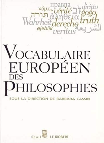 Vocabulaire européen des philosophies : Dictionnaire des intraduisibles von Profi Dress